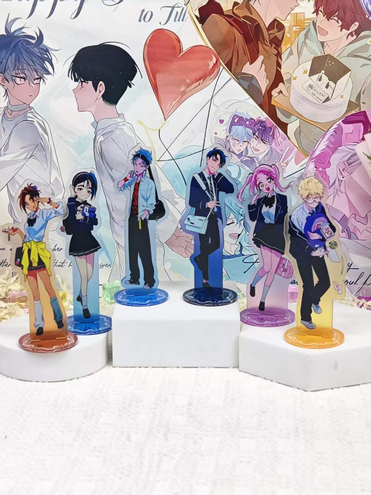 Desk Accessories - Alien Stage Campus AU Acryl-Ständer-Set, niedliche