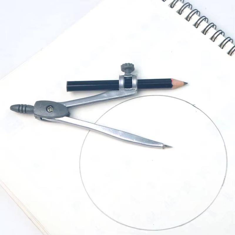 Metall-Zirkel-Set mit Verriege – Math Geometry Set With Compass Bewertung und Preis