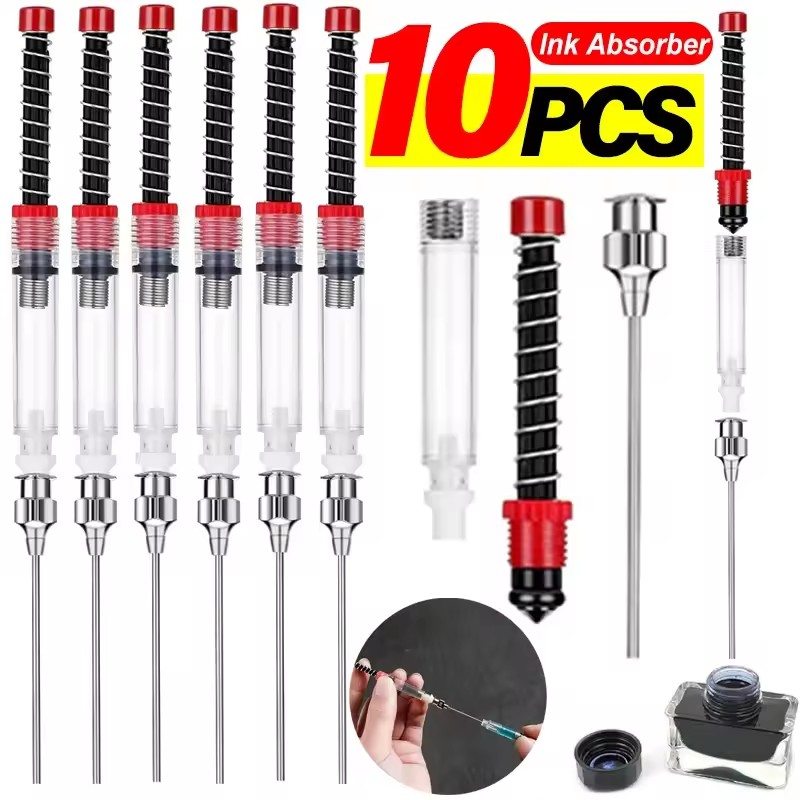 1-10 Stück Federkiel-Tintenabs – School Supplies Bewertung und Preis